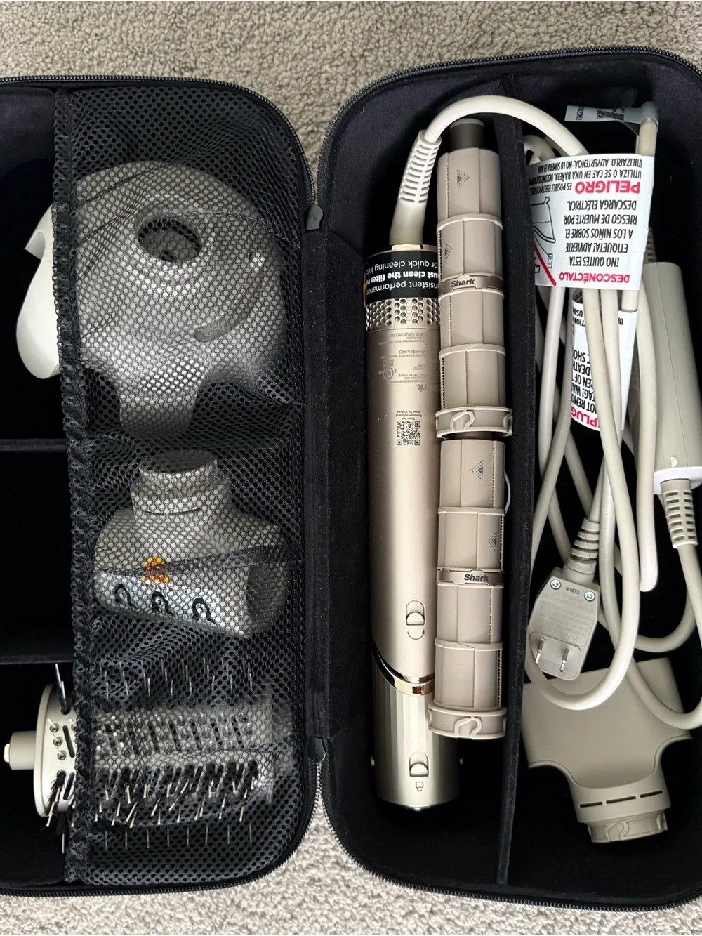 Shark Flexstyle Styling tool with attachments and storage bag